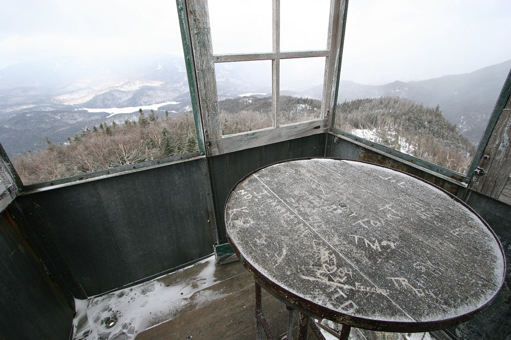 Table with a view - Climb to the Mount Adams Fire Tower - Andrew Lavigne's  website